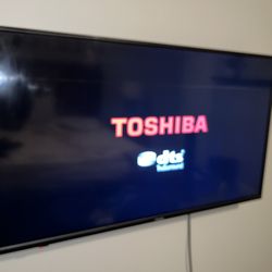 43’’ Toshiba TV w/ Chromecast Device $119