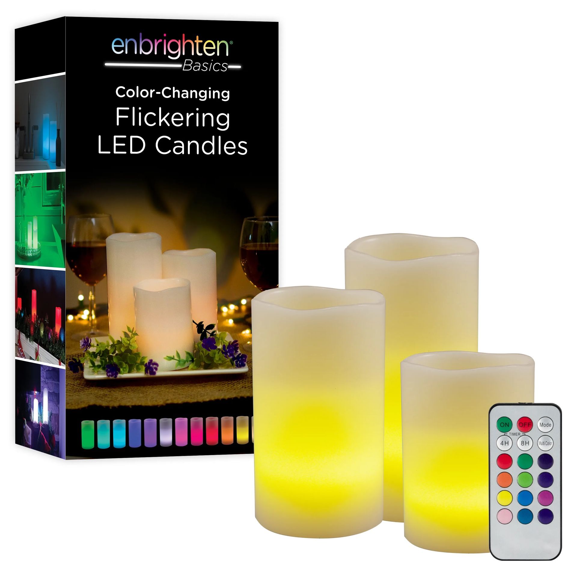Color Changing Flameless Candles
