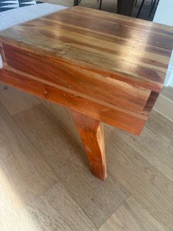 Bench with Angled Legs