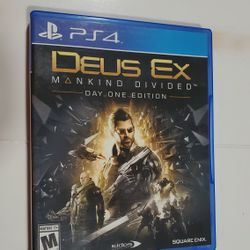 PS4 Game! Deus Ex: Mankind Divided (15$) OBO