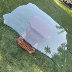 Glass Dining Table 
