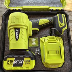 Turbo Jet Cordless Leaf Blower for Yard Leaves, Driveway Sand & Car Drying - 800,000 RPM High Speed