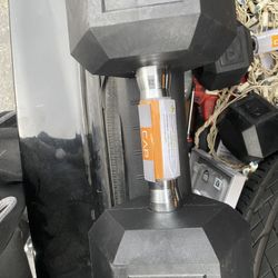pair 2x35 dumbbells new