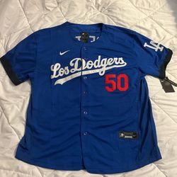 Betts dodgers Jersey blue #50