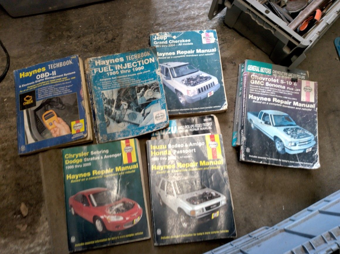 Auto Repair Books 