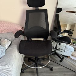 High Back Standing Desk Chair