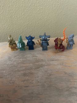 Lego Atlantis Minifigure Lot
