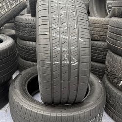 🟢USED Pair of Falken Ziex CT60 A/S 255/55/19 tires