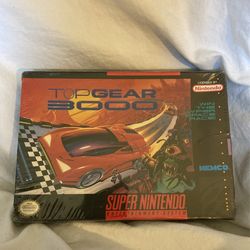 Top Gear 3000 SNES Game