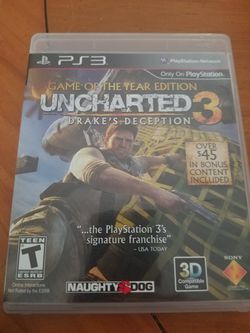 PS3 Uncharted 3; Drakes Deception