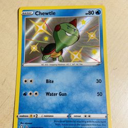 Pokemon Cards: Chewtle