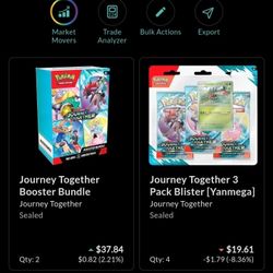 Pokemon TCG Journey Together Lot