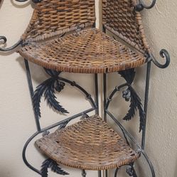 3 Tier Shelf - Wicker