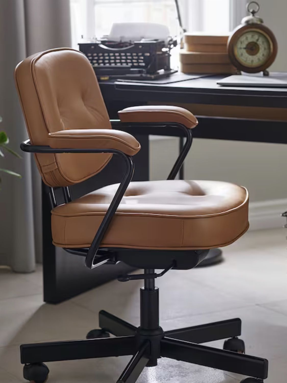 Ikea Leather Office Chair