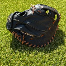 Mizuno Leftie Catchers Mitt Fast pitch Softball 