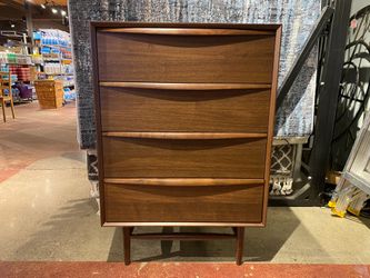 ARTICLE Lenia Walnut 4-Drawer Chest
