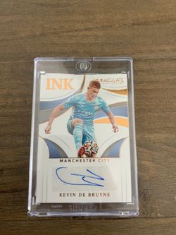 Kevin De Bruyne Immaculate Numbered Auto Card