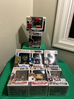 NEW Funko Pop! Special Lot Of 8 Mixed Characters