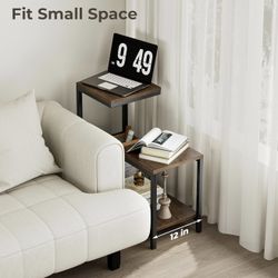 Brand New G Shaped End Table 
