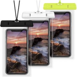 Cell Phone Waterproof Bag 3 Pack