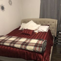 Queen Bed Frame. Mattress Not Included. 