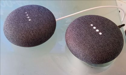 Google Home Mini Smart Assistant Speaker Bundle!