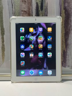 Apple iPad 2nd Gen White A1395 16GB Tablet 9.7” iOS 9.3.5 w/ Case - $29