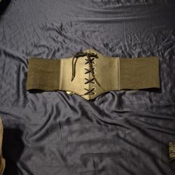 Faux Corset Belt