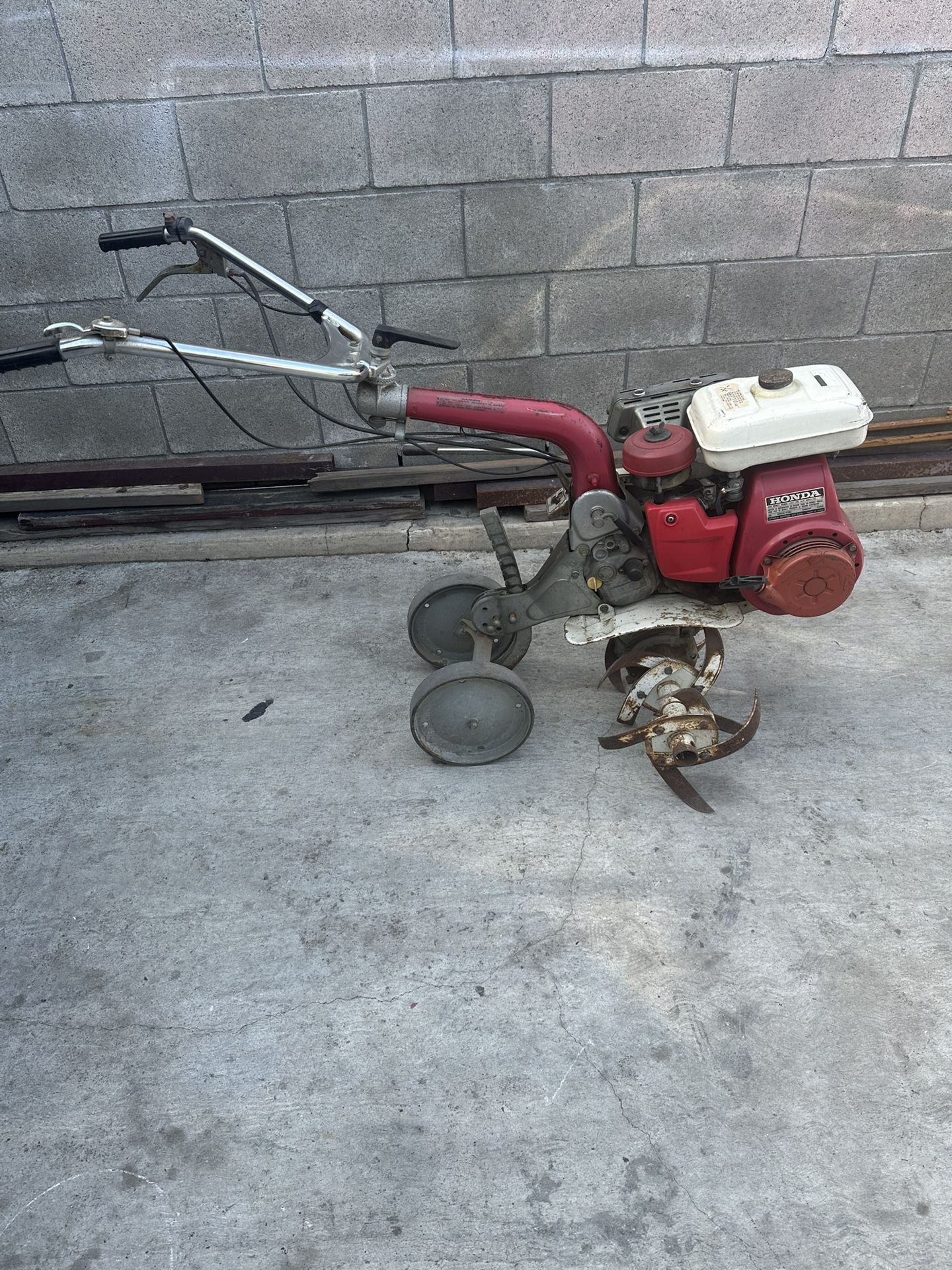 Honda Tiller 26" Or 48" With Extentions Gx200 Motor 6.5 Hp