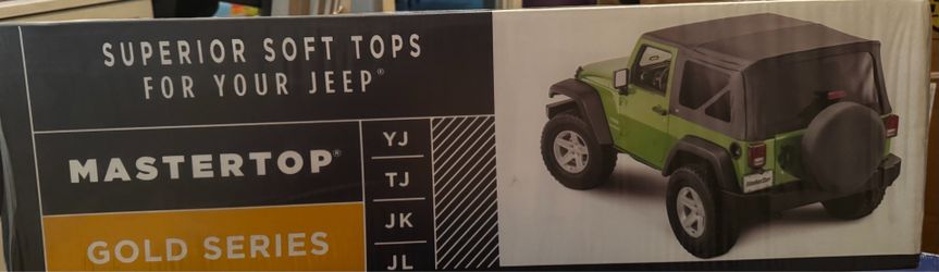 Soft top fabric kit for jeep wrangler