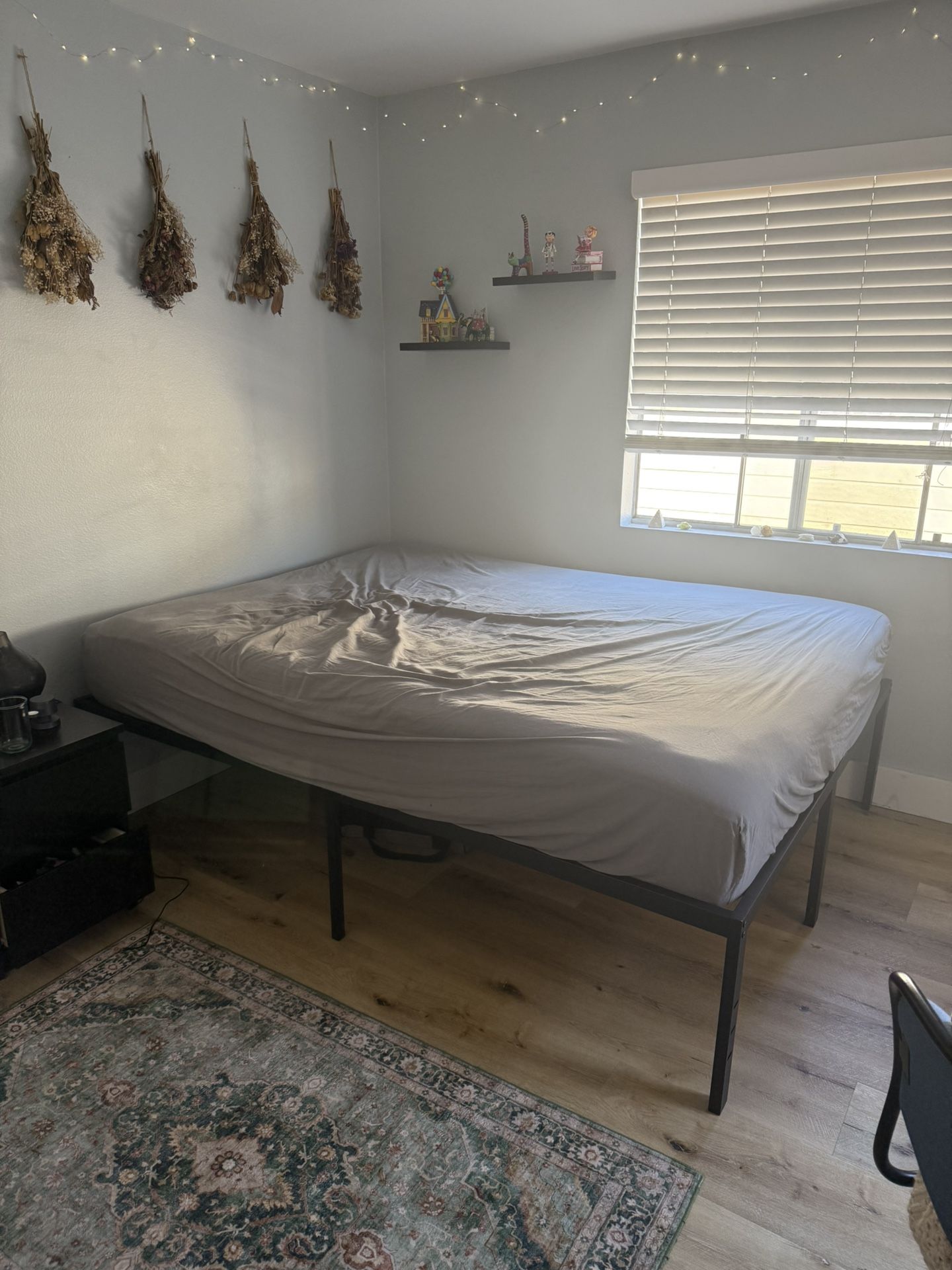 Queen bed frame