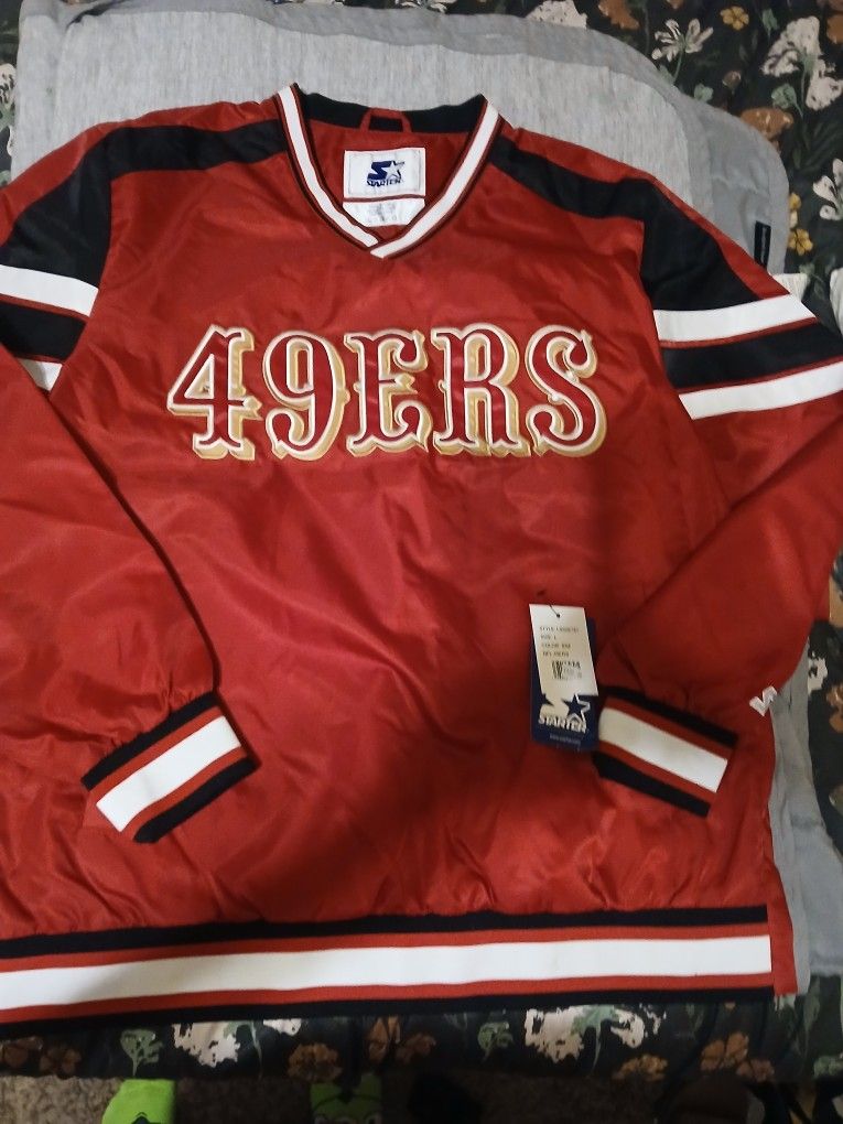 49ers Men's Size Large Jacket Pullover