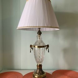 Collectable Brass Lamp In South Beach