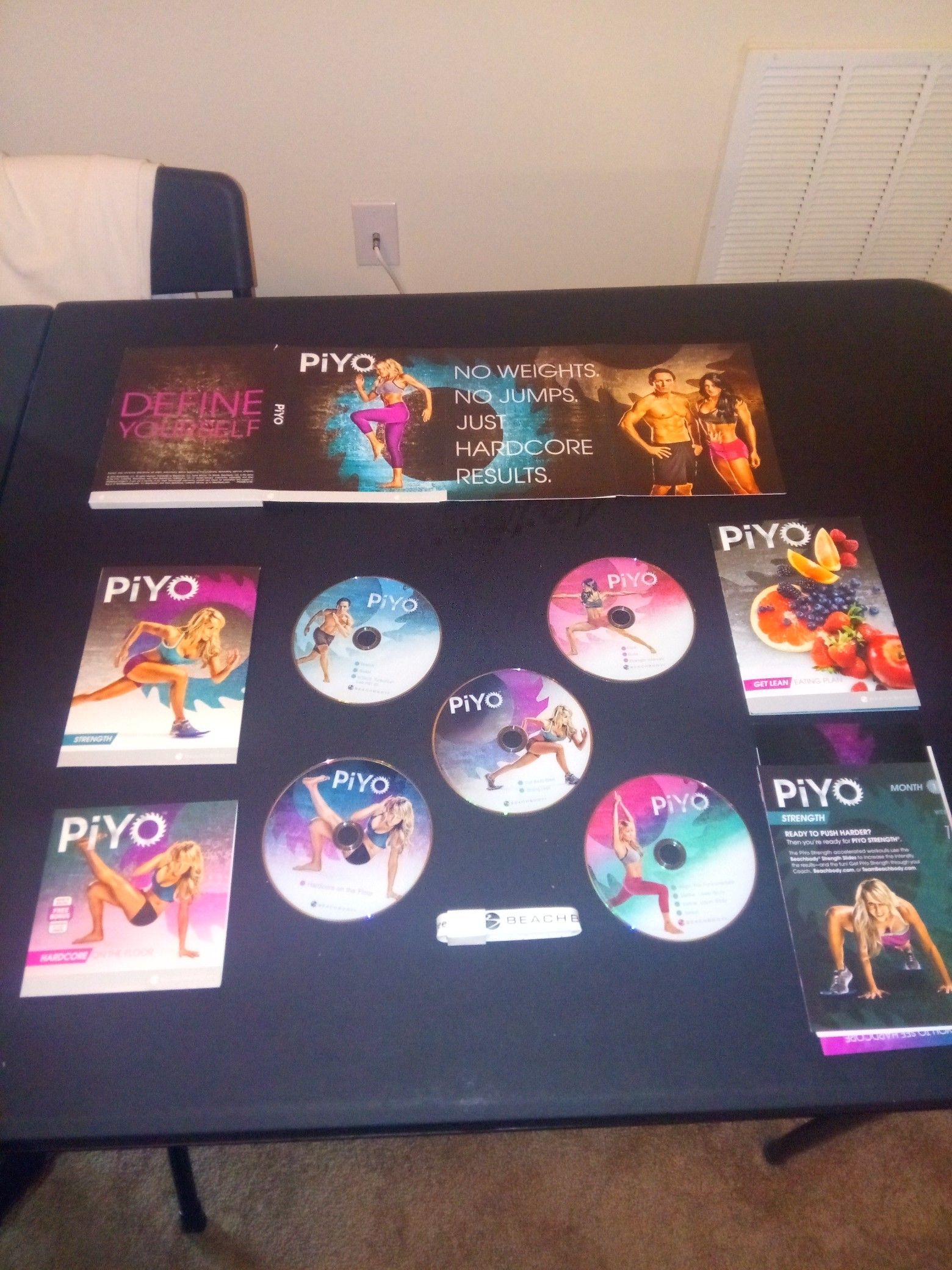 Piyo complete workout DVD set