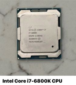 Intel i7 6800k