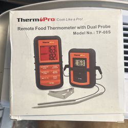 ThermPro remote Food thermometer With Dual Probé
