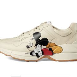 Gucci python mickey mouse t shirt Sneaker 