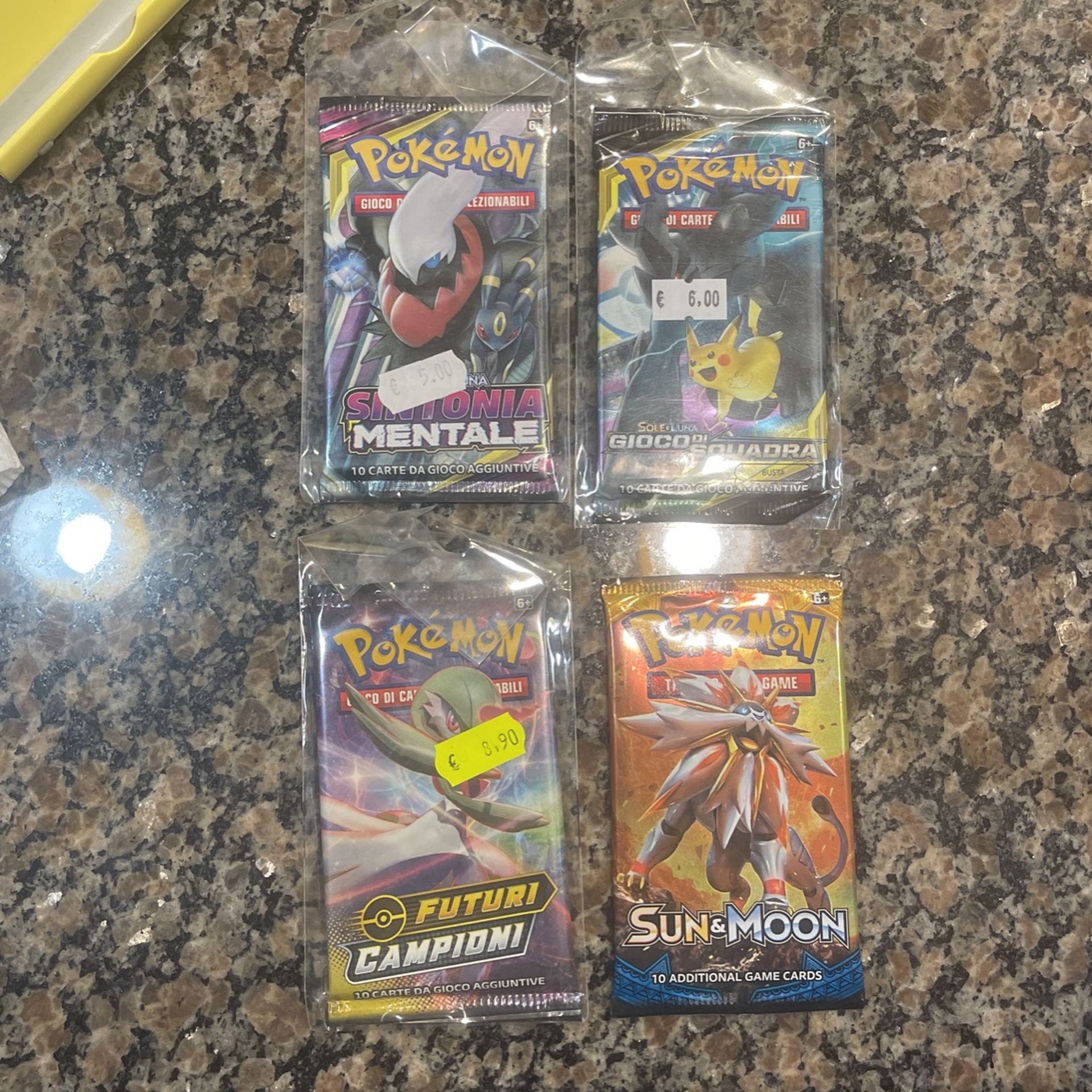 Sealed Pokemon Cards Pack