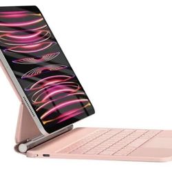 New Pink HOU slim keyboard case for Ipad Pro, Air, etc 11 inch