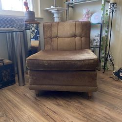 MCM Mid Century Sage Green Slipper Chair 1950’s