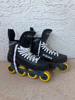 CCM 9350R Super Tracks Men's Size 9 Inline Hockey Skates Rollerblades
