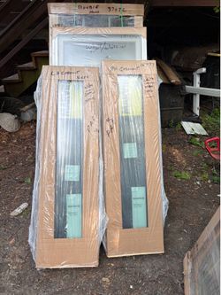 2 Marvin casement windows