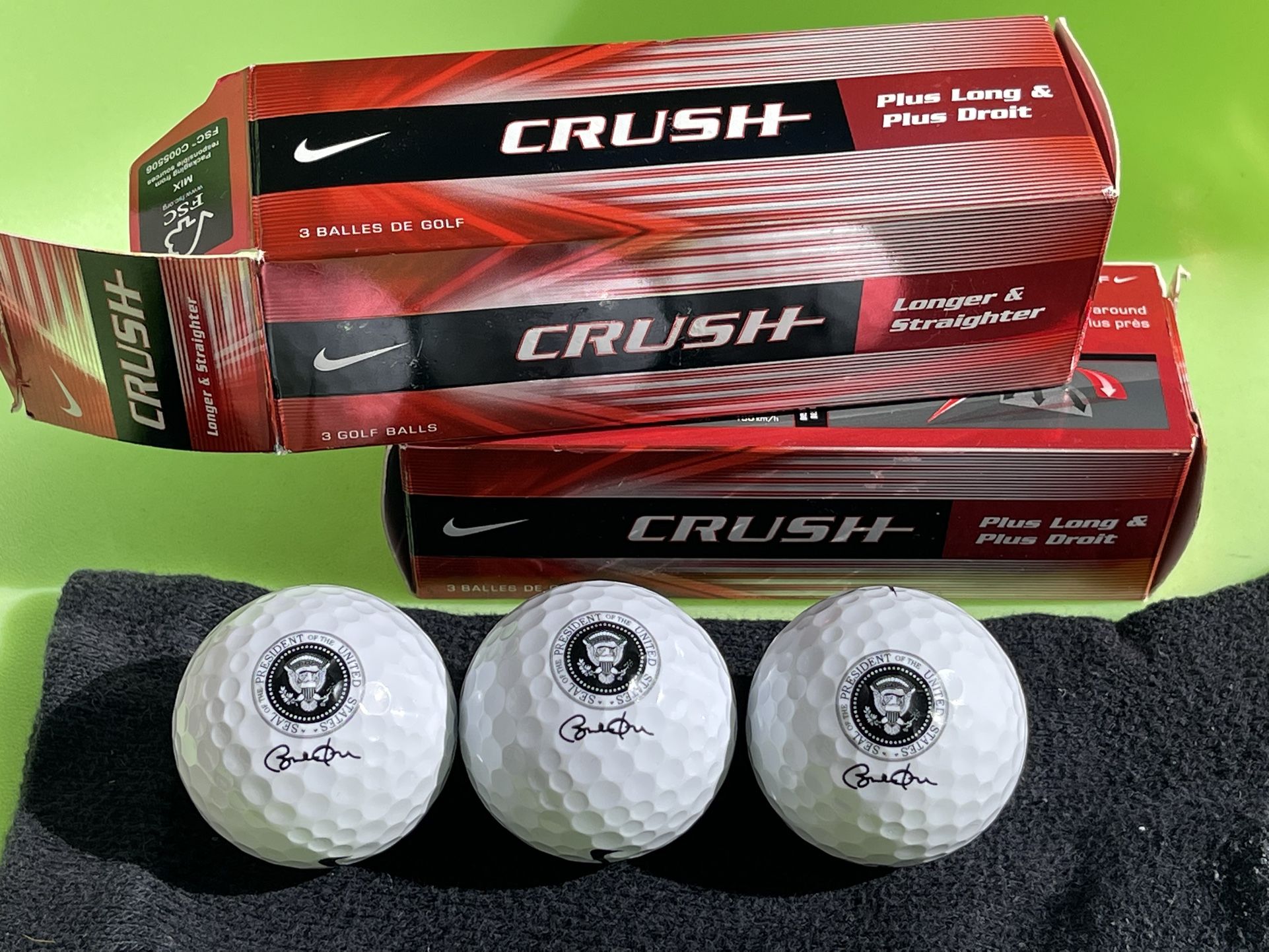 Golf Balls Nike Crush OBAMA