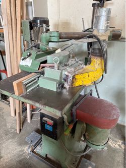 Northfield Heavy Duty Shaper w/ Maggi Steff 2048 4-Roll Power Feeder - 3PH