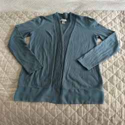 Teal Cardigan XS