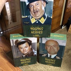 Sideshow Collectibles Hogans Heros Action Figures! Sgt Hans Schultz -col Wilhelm Klink - Col Robert Hogan