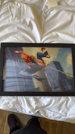 Ps5 Spider-Man 3D art work