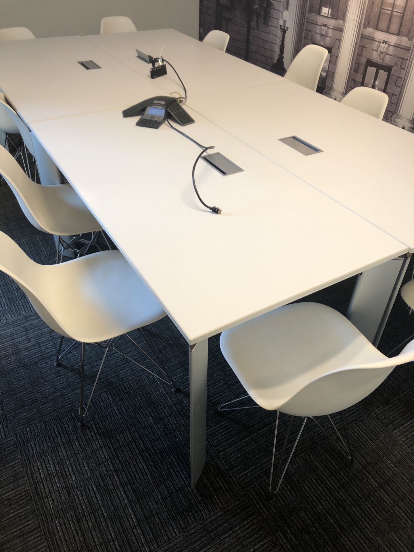 4 Modern Office Tables 100 each (2 left)