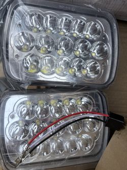 Brand: AMUNIESUN  With Chevy Express Cargo Van 1(contact info removed) 3500 Truck Lights 7''x6 6x7 Inch Super Bright High Low Beam Headlight Pair