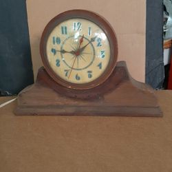 Antique Admiral Mantel Clock 